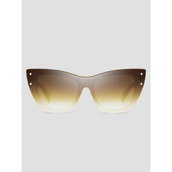 New BUGATTI 48L BNE Women\'s Brown Gradient Cat-Eye Sunglasses Authentic main image 7